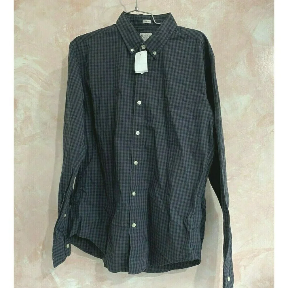 J.Crew Slim Fit Button down plaid shirt‎ style 4920